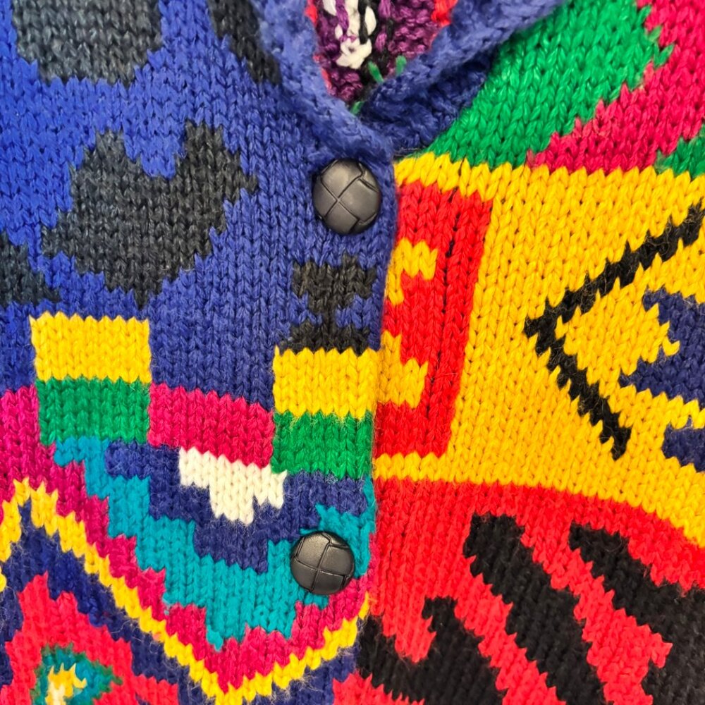 Vintage Tony Lambert Indian Sweater - Picture 3 of 7